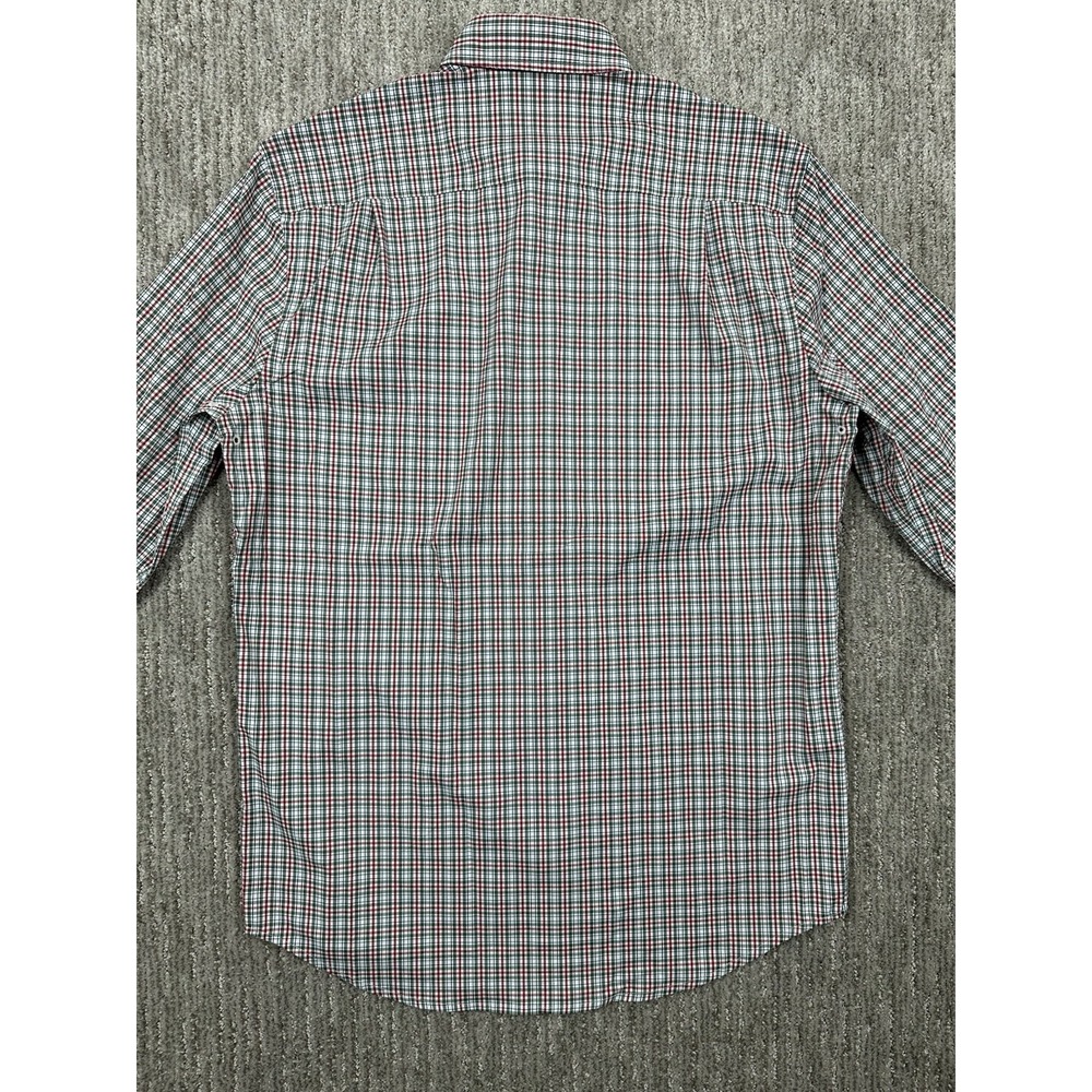 Southern Tide Shirt Mens Small Green Plaid Intercoastal Button Down Long Sleeve - Picture 4 of 12